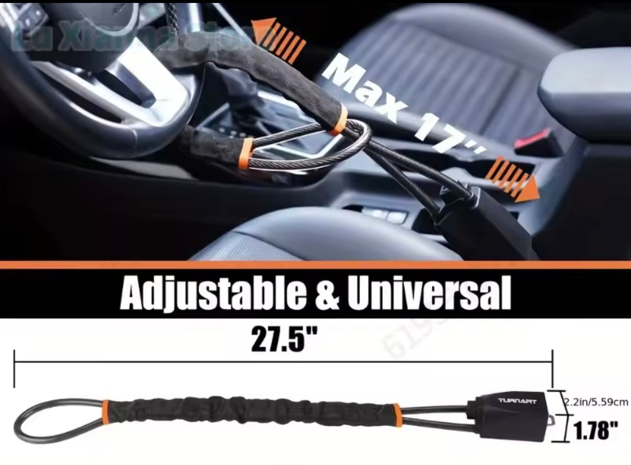 STEELGUARD™ —  verrouille votre volant en un clic, comme un coffre